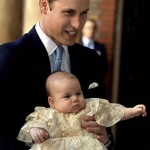 Príncipe William e Kate batizam novo príncipe George-6